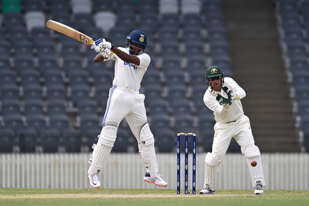 Can his recent form guarantee Sai Sudharsan a test debut?