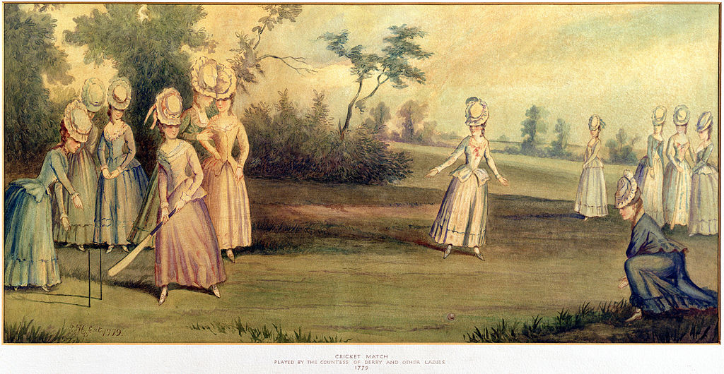 Women's cricket history