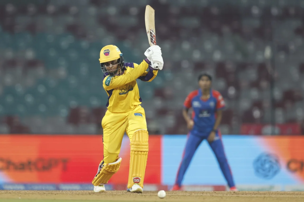 Harleen Deol was retired out on 47