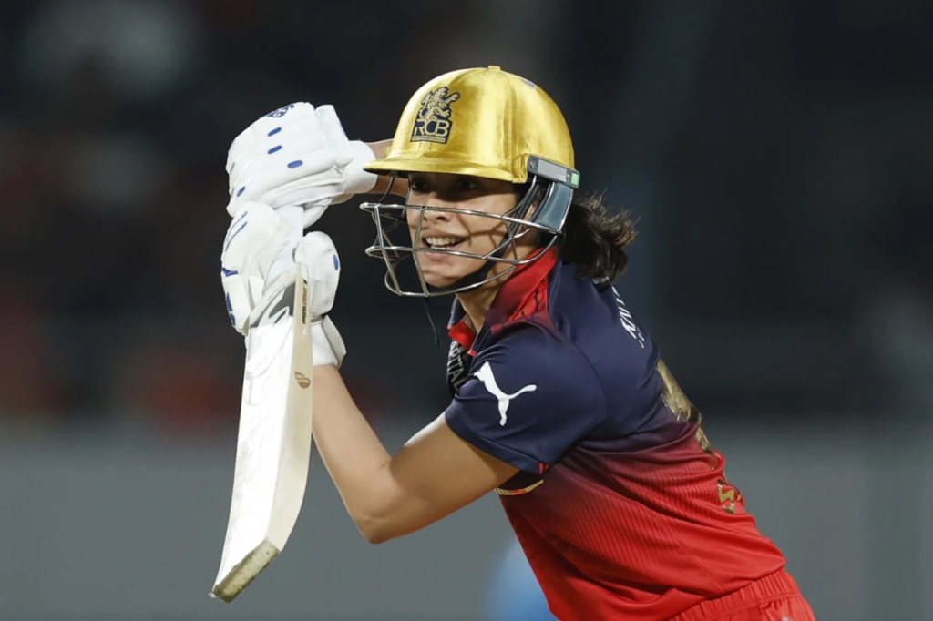 Mandhana played a good knock on a sluggish pitch
