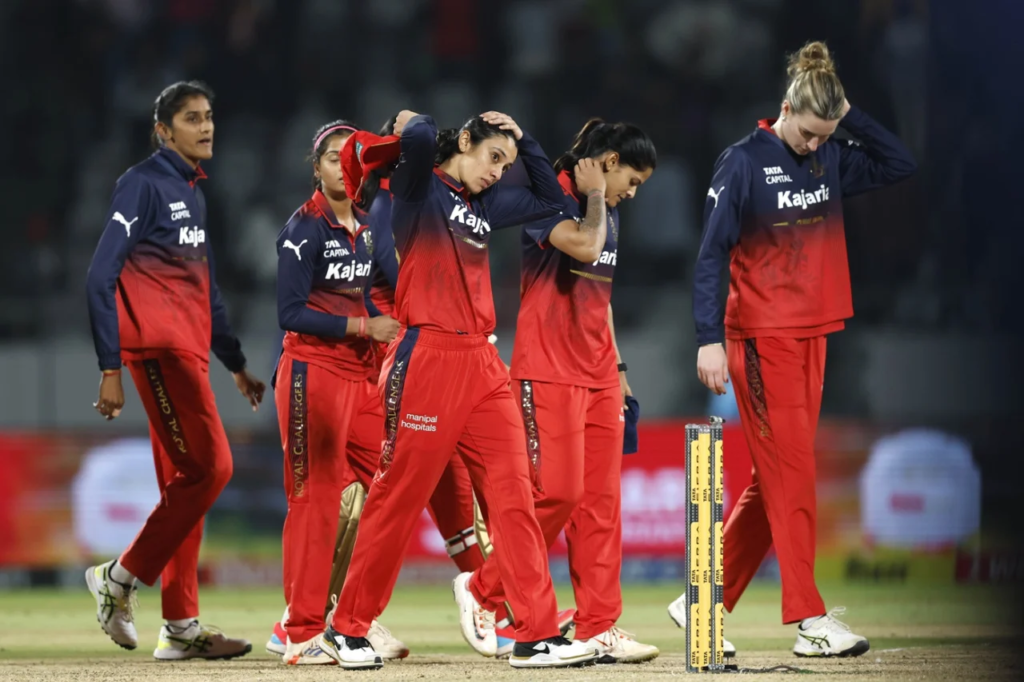 RCB face their first loss of the season